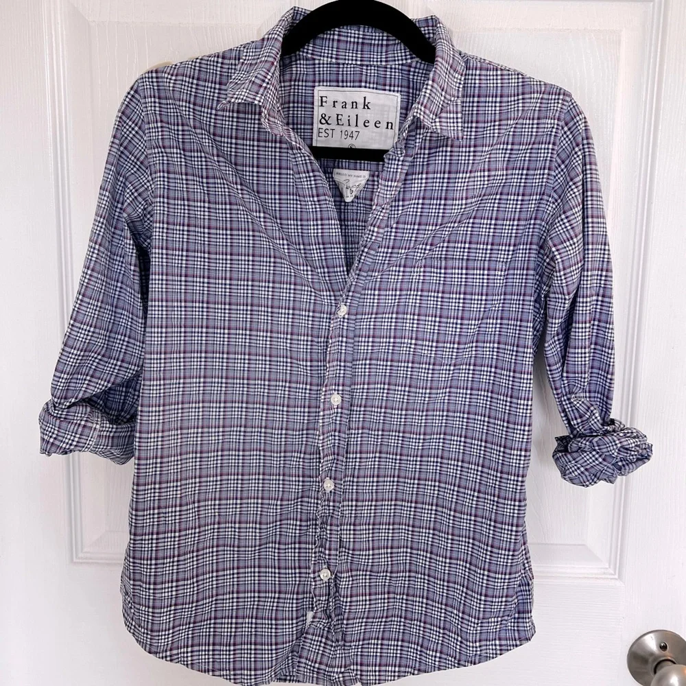 Frank & Eileen plaid Barry button-down shirt - Picture 7 of 11